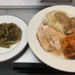 Friendsgiving Turkey Plate